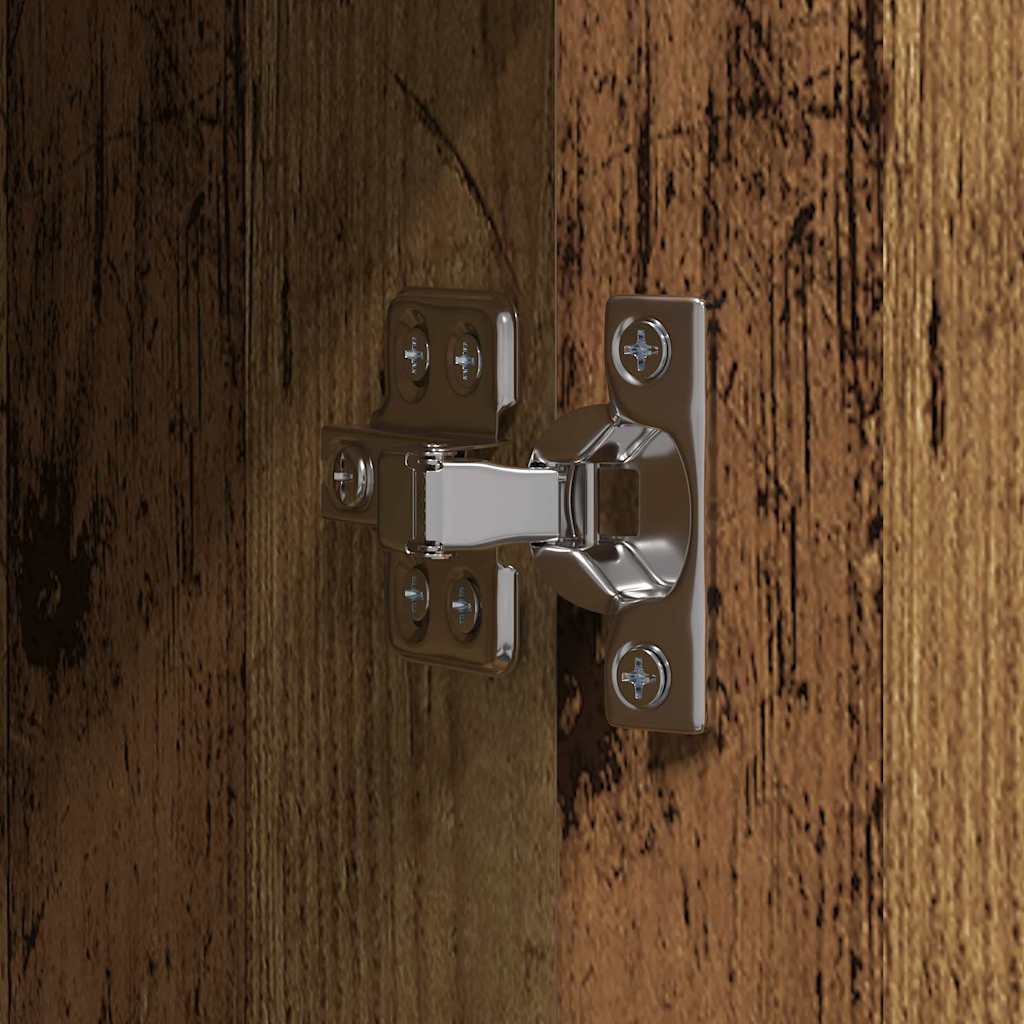 vidaXL Γραφείο Ντουλάπι Παλαιό ξύλο 60 x 32 x 153 Επεξεργασμένο ξύλο