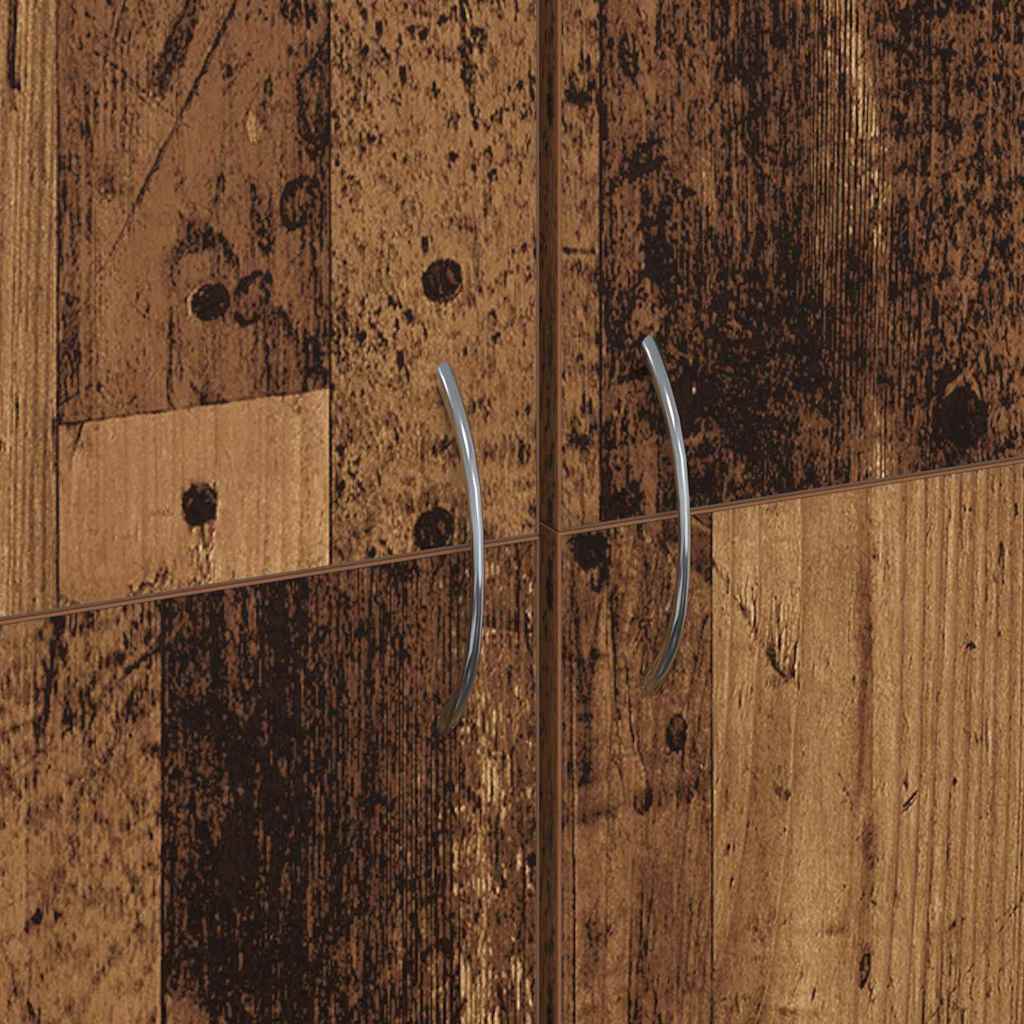 vidaXL Γραφείο Ντουλάπι Παλαιό ξύλο 60 x 32 x 153 Επεξεργασμένο ξύλο