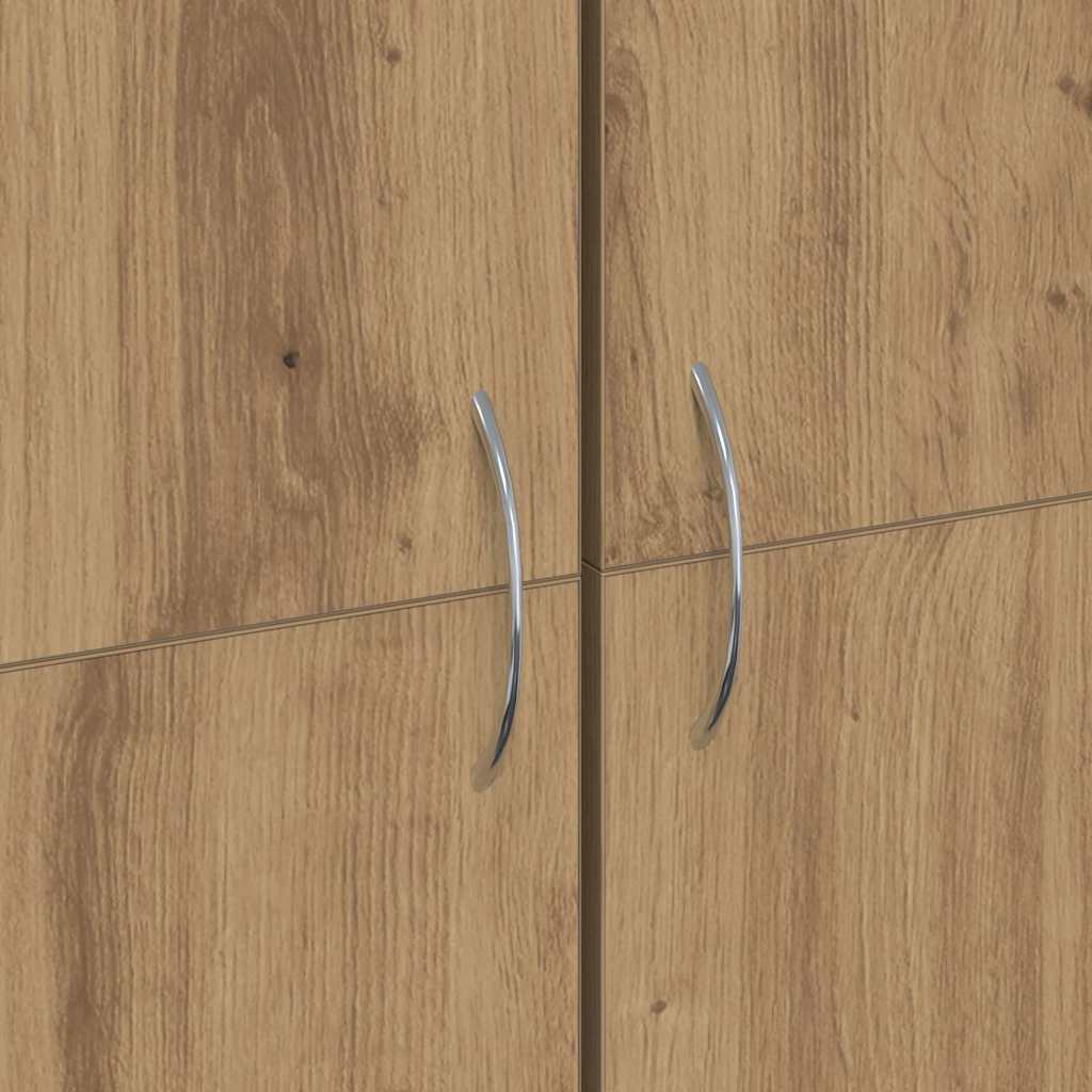 vidaXL Υψηλό Ντουλάπι Οξιάς 60 x 32 x 153 εκ. Επεξεργασμένο Ξύλο