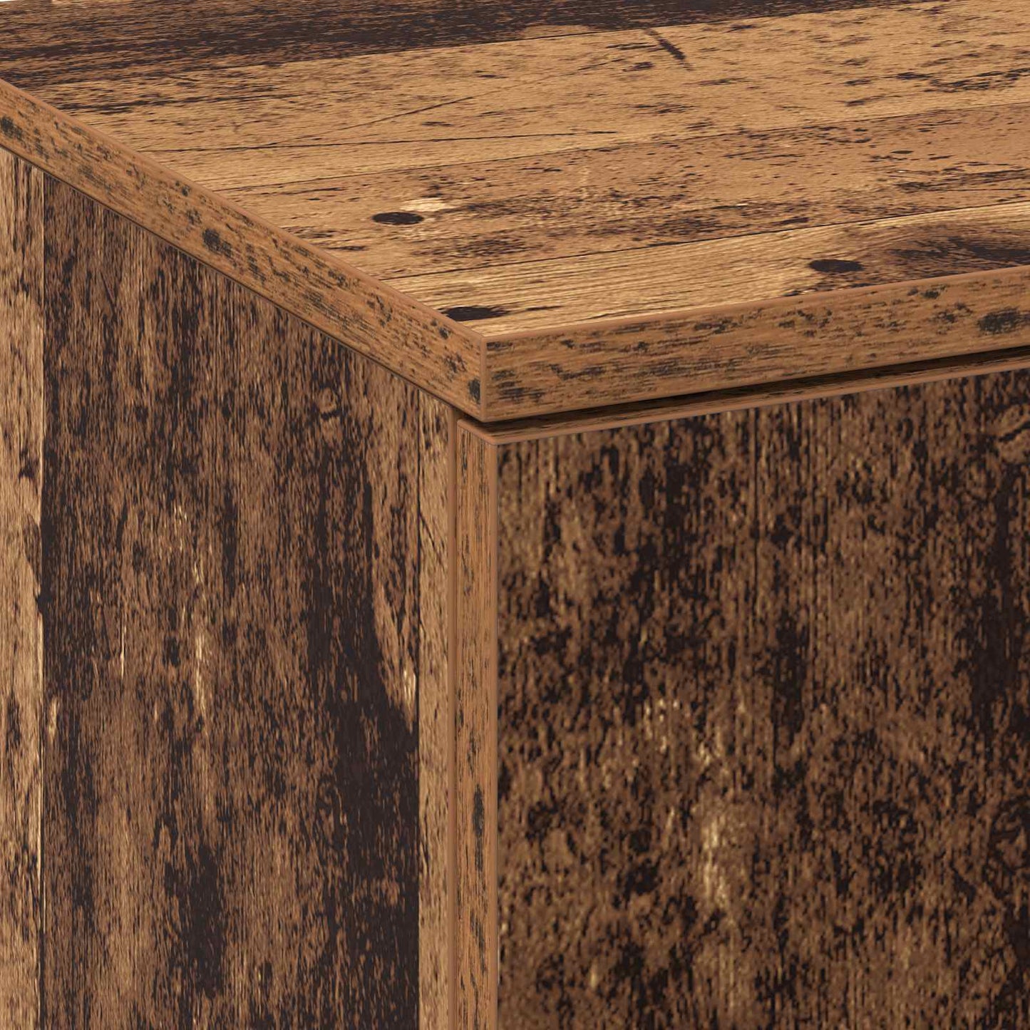 vidaXL Highboard 70 x 33.5 x 180 εκ. Επεξεργασμένο Ξύλο Παλιό ξύλο