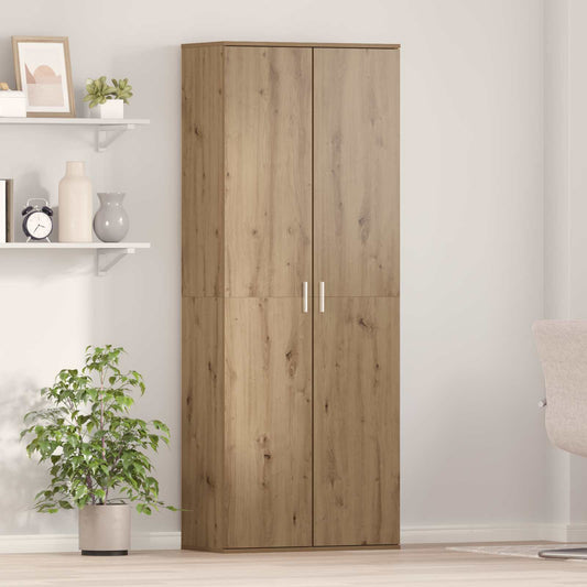 vidaXL Highboard 70 x 33.5 x 180 εκ. Επεξεργασμένο Ξύλο Artisan Oak