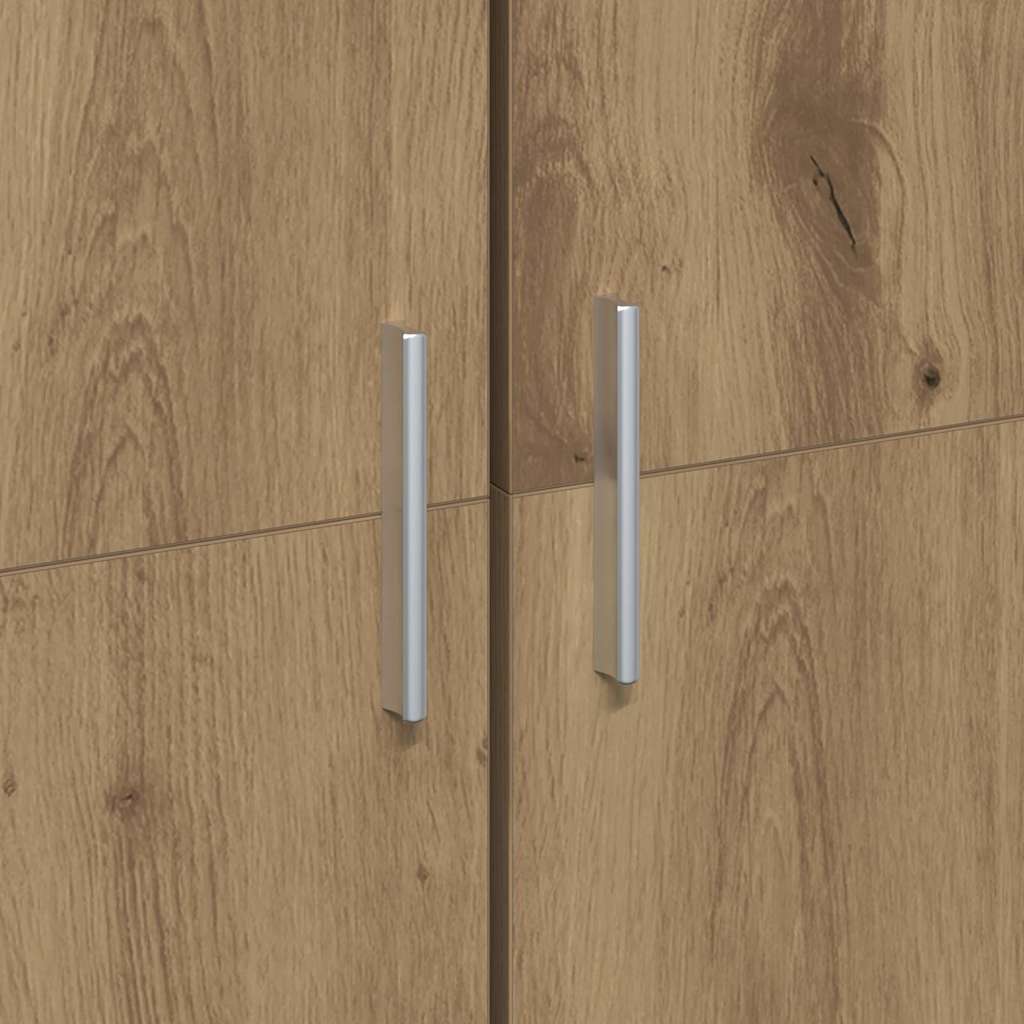 vidaXL Highboard artisan δρυς 60 x 35 x 180 εκατοστά