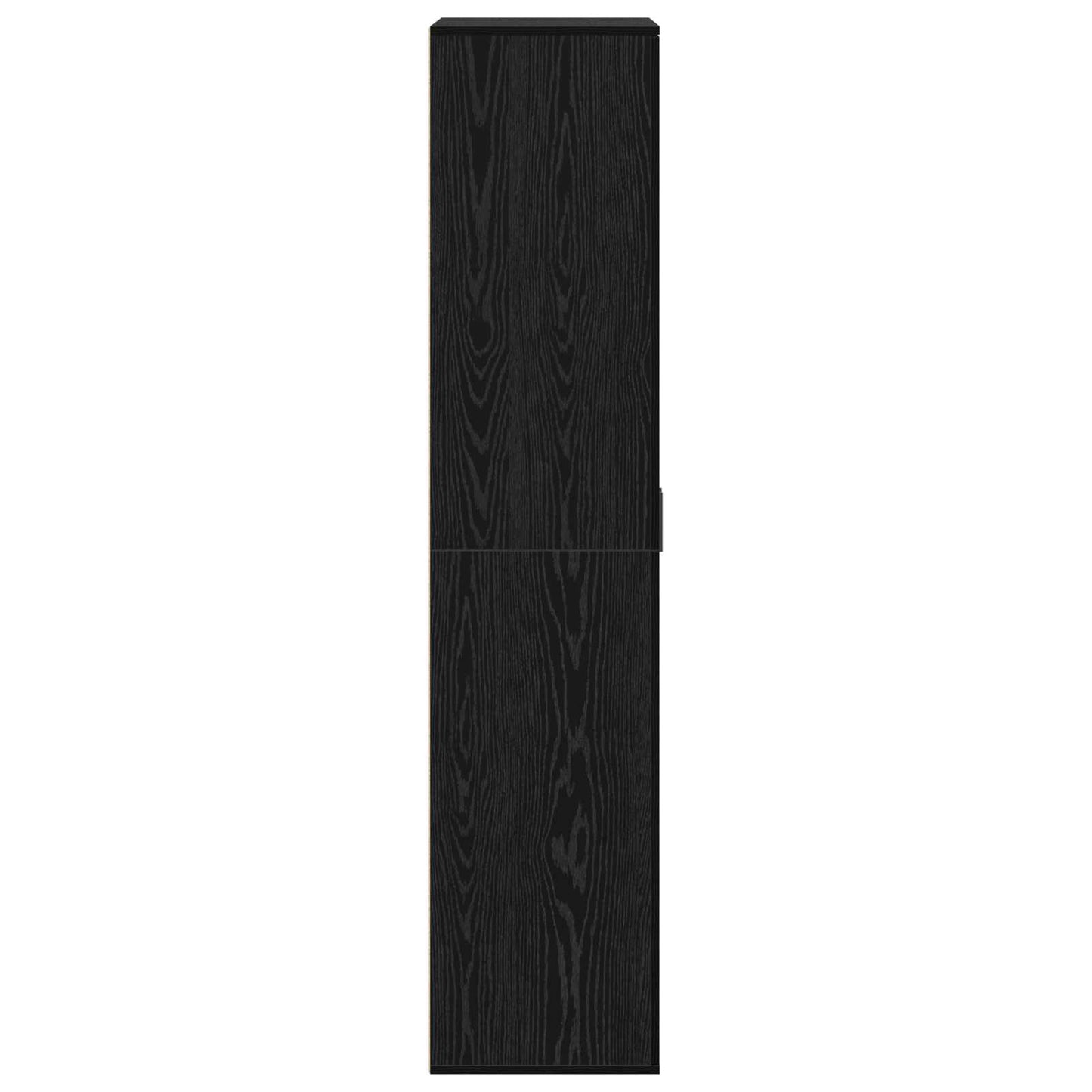 vidaXL Highboard 80 x 39 x 178 εκ Επεξεργασμένο Ξύλο Μαύρη Δρυς