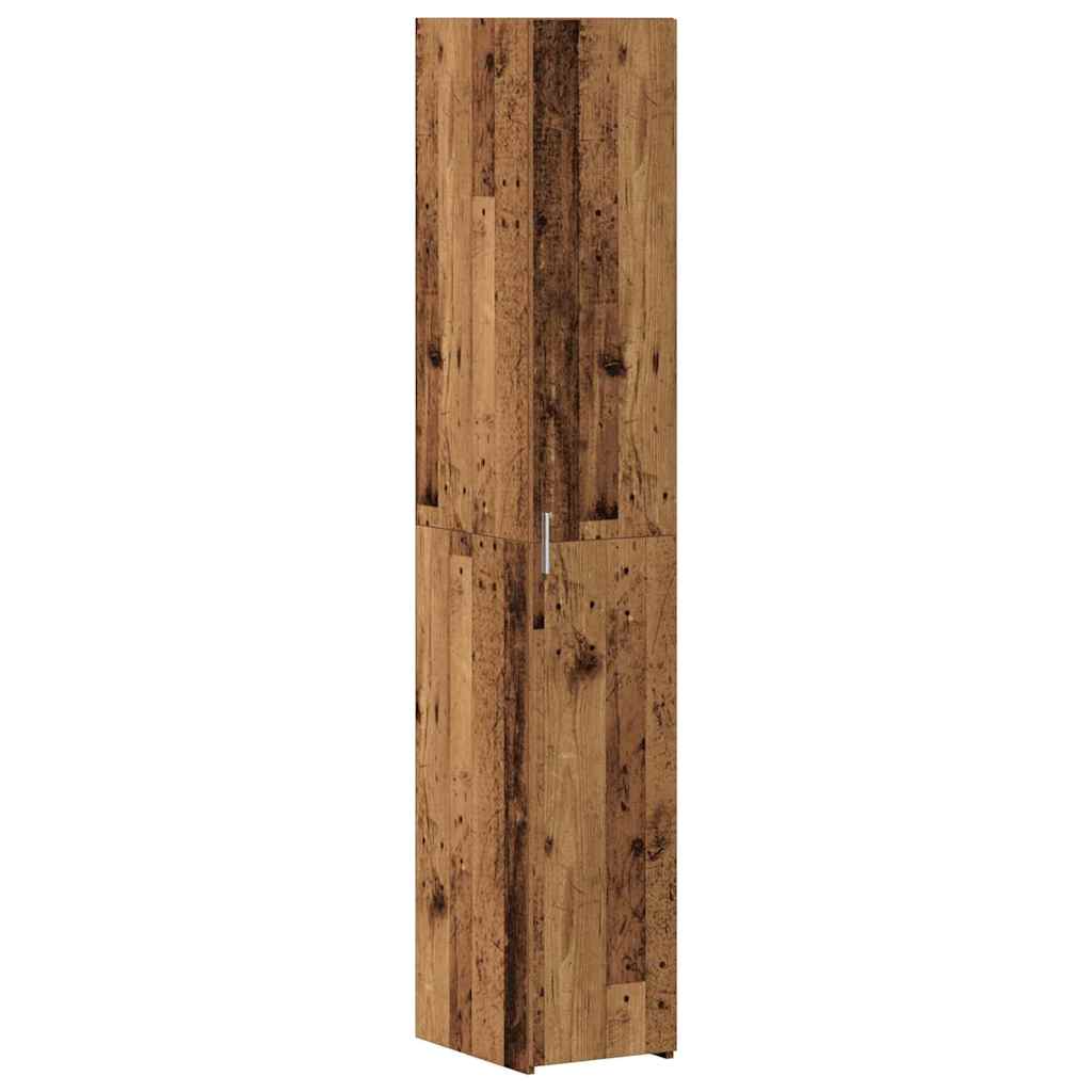 vidaXL Υψηλόμπαρο Παλιό Ξύλο 30x42.5x185 εκ. Κατασκευασμένο Ξύλο