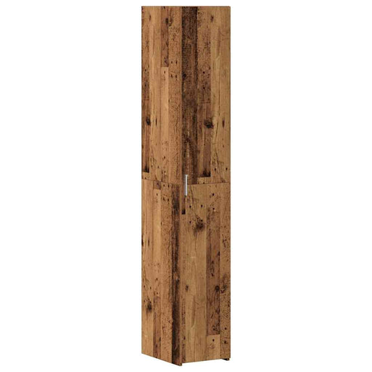 vidaXL Υψηλόμπαρο Παλιό Ξύλο 30x42.5x185 εκ. Κατασκευασμένο Ξύλο