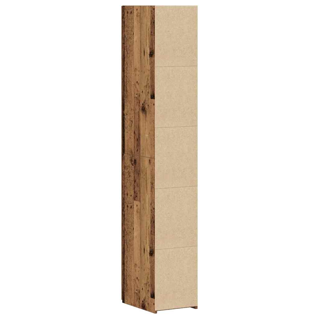 vidaXL Υψηλόμπαρο Παλιό Ξύλο 30x42.5x185 εκ. Κατασκευασμένο Ξύλο
