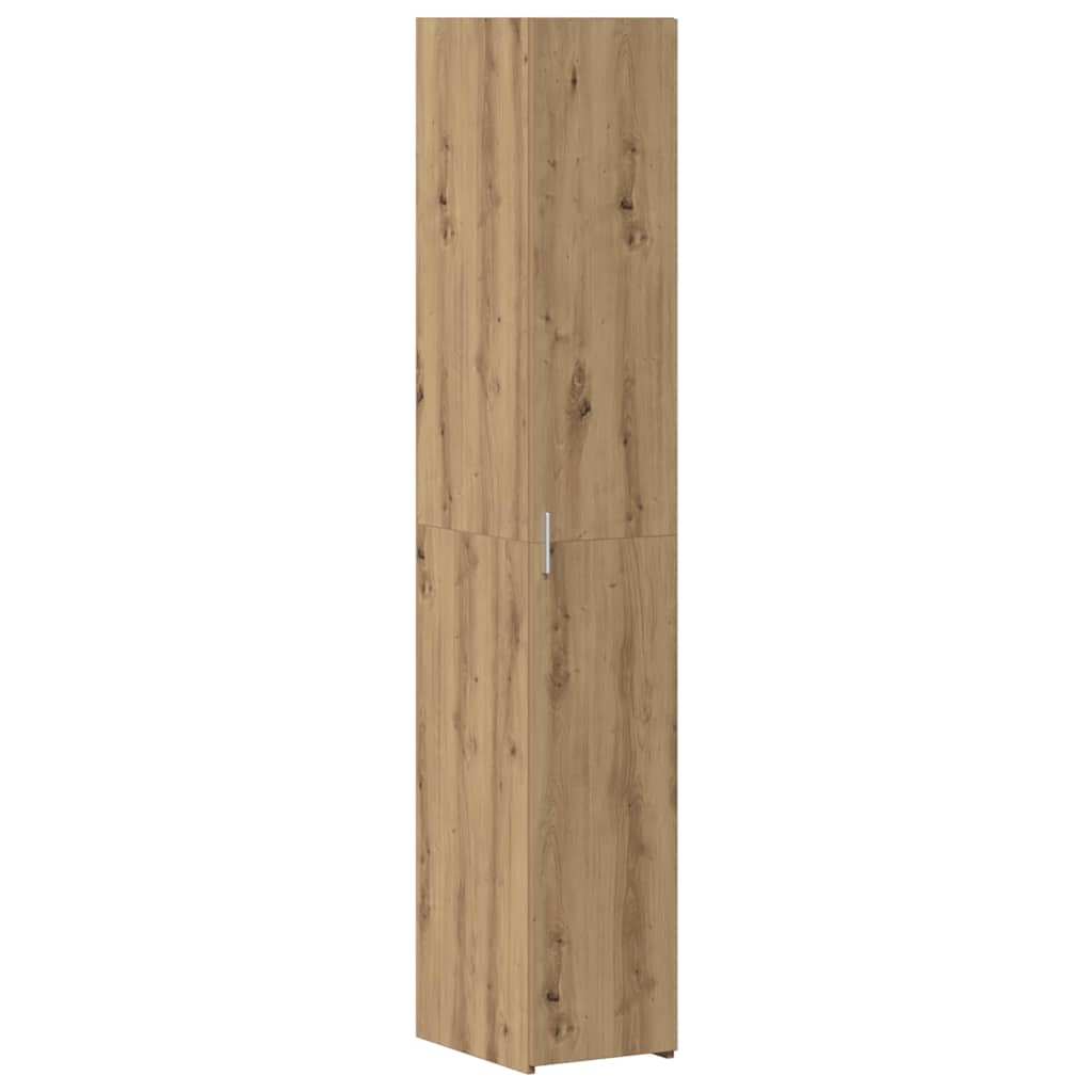 vidaXL Highboard 2 pcs Artisan Oak 30 x 42,5 x 185 εκ