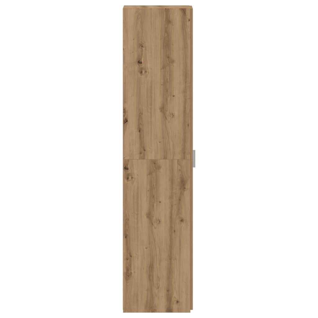 vidaXL Highboard 2 pcs Artisan Oak 30 x 42,5 x 185 εκ