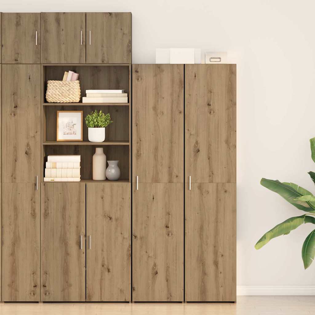vidaXL Highboard Artisan Oak 40 x 42,5 x 185 εκ.