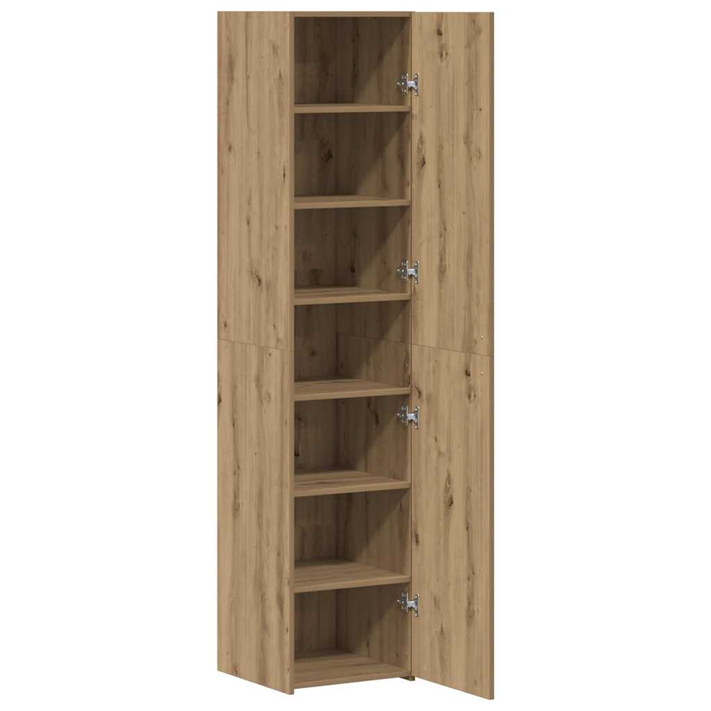 vidaXL Highboard Artisan Oak 40 x 42,5 x 185 εκ.