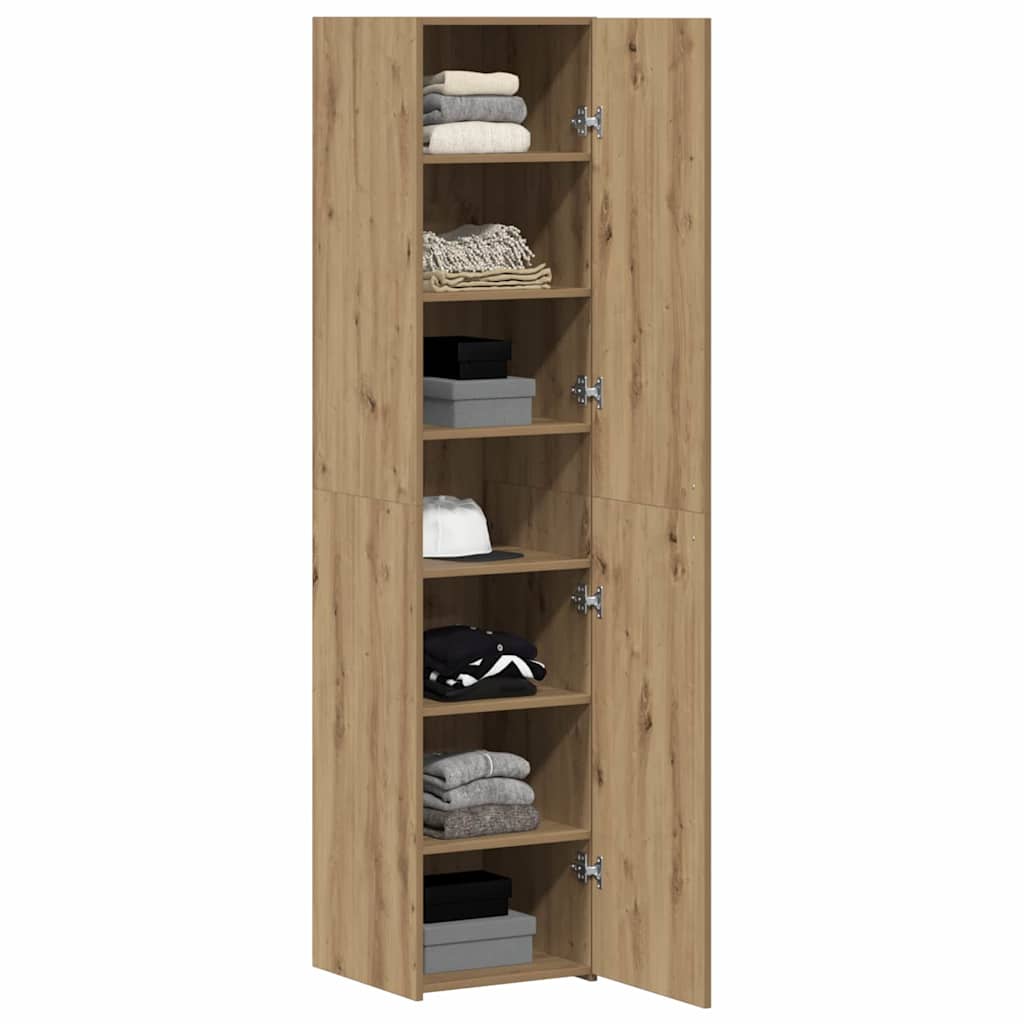 vidaXL Highboard Artisan Oak 40 x 42,5 x 185 εκ.