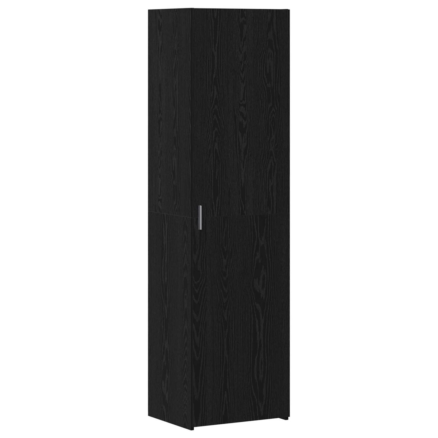 vidaXL Highboard 2 pcs Μαύρη Οξυά 50 x 42,5 x 185 εκ.
