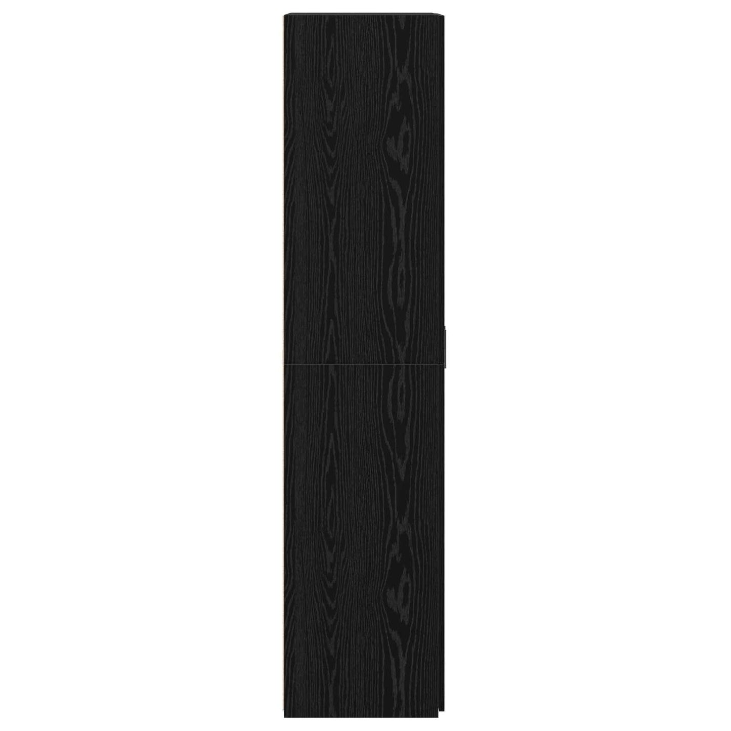 vidaXL Highboard 2 pcs Μαύρη Οξυά 70 x 42,5 x 185 εκ
