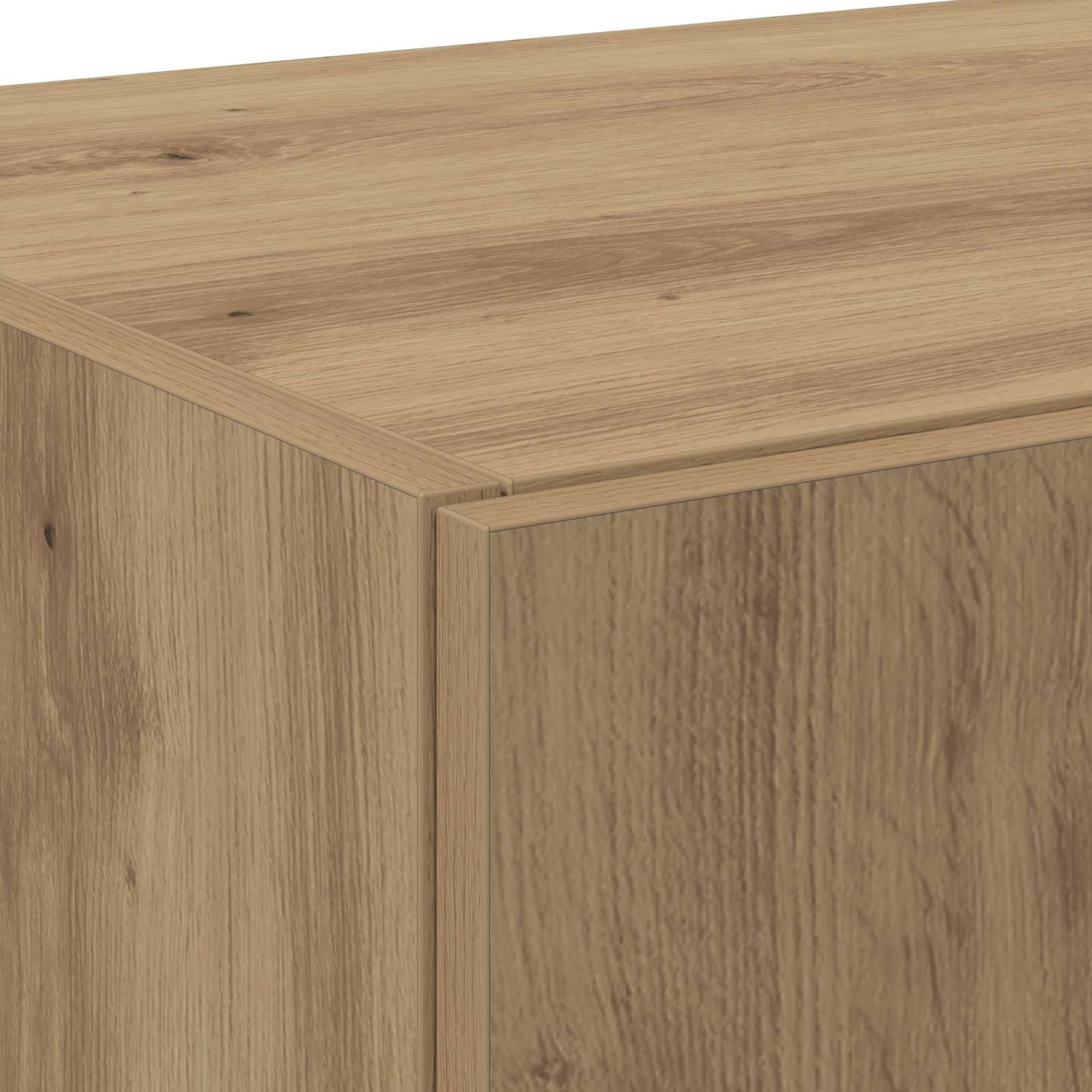 vidaXL Highboard 2 pcs Artisan Oak 70 x 42,5 x 185 εκ
