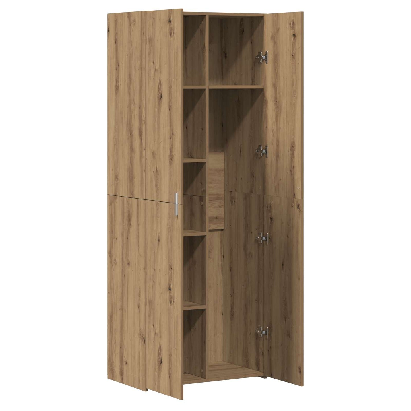 vidaXL Highboard 2 pcs Artisan Oak 70 x 42,5 x 185 εκ