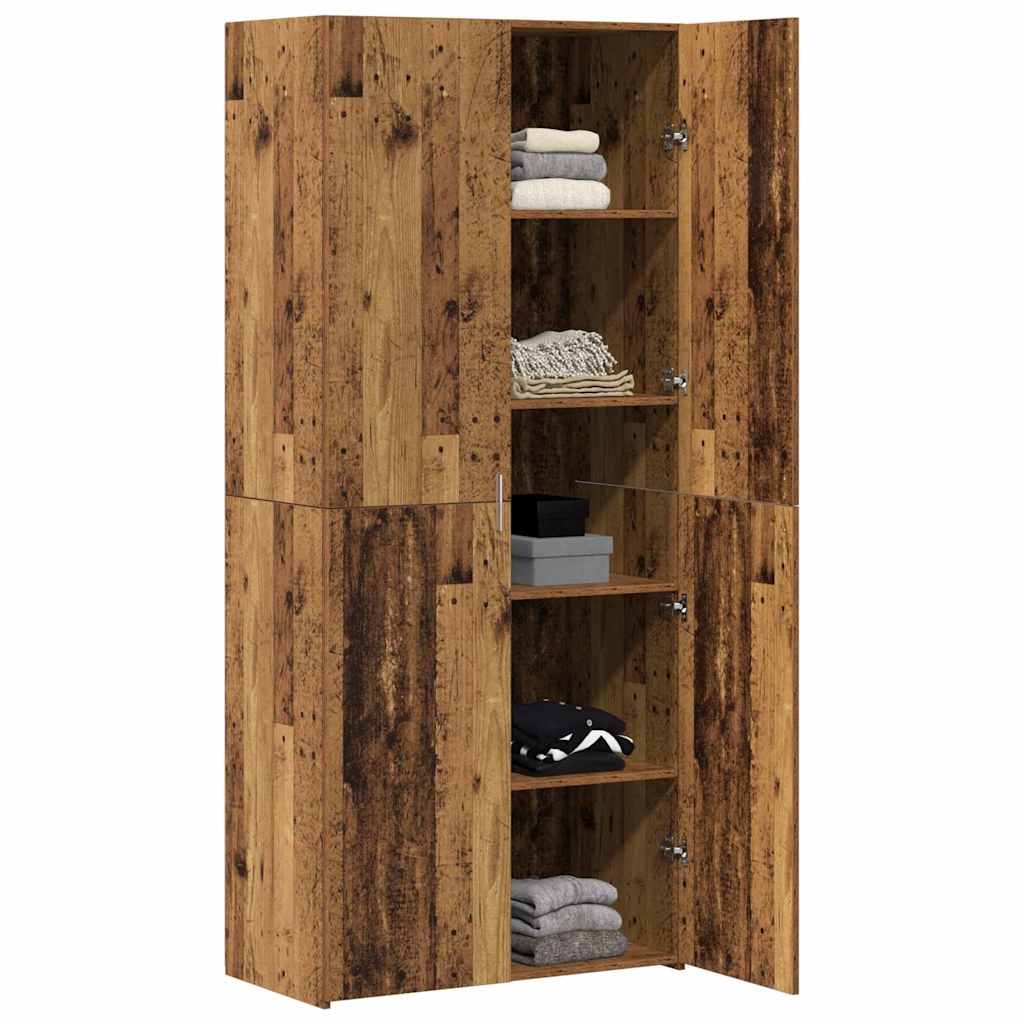 vidaXL Μπουφές Παλιού Ξύλου 40x42.5x185 εκ. Φτιαγμένος από Ξύλο