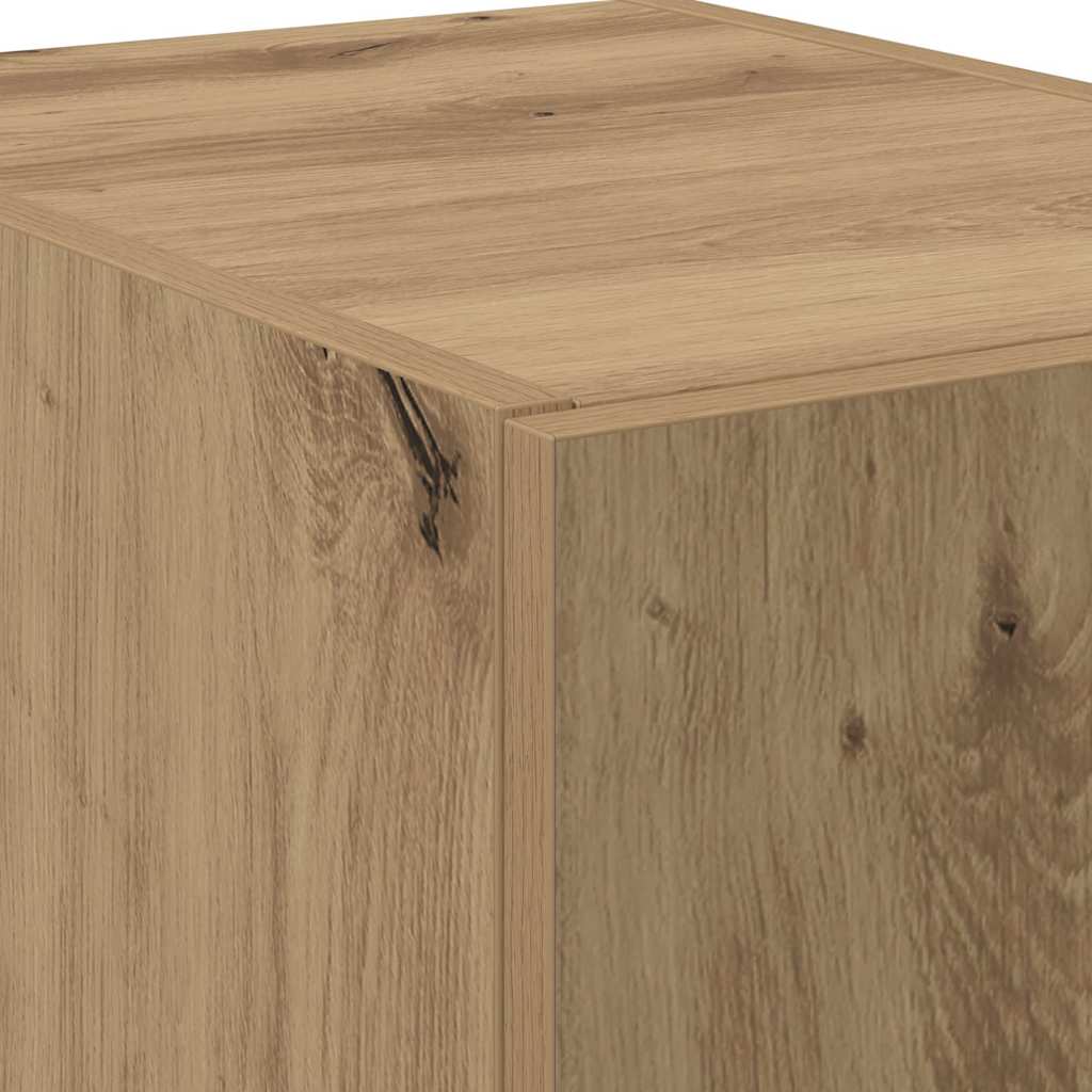 vidaXL Highboard Artisan Oak 40x42.5x185 εκ. από κατασκευασμένο ξύλο