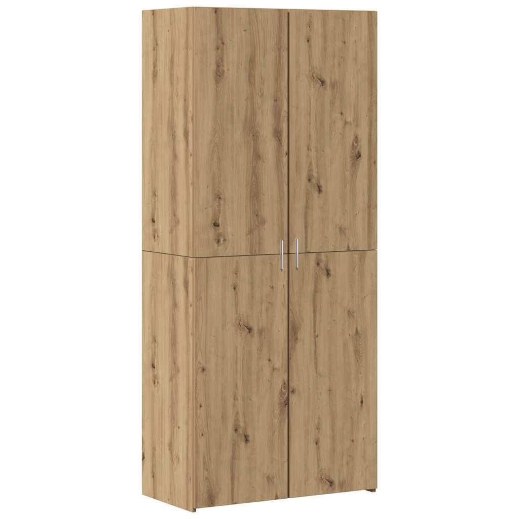 vidaXL Highboard Artisan Oak 40x42.5x185 εκ. από κατασκευασμένο ξύλο
