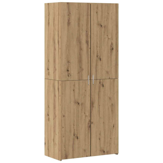 vidaXL Highboard Artisan Oak 40x42.5x185 εκ. από κατασκευασμένο ξύλο