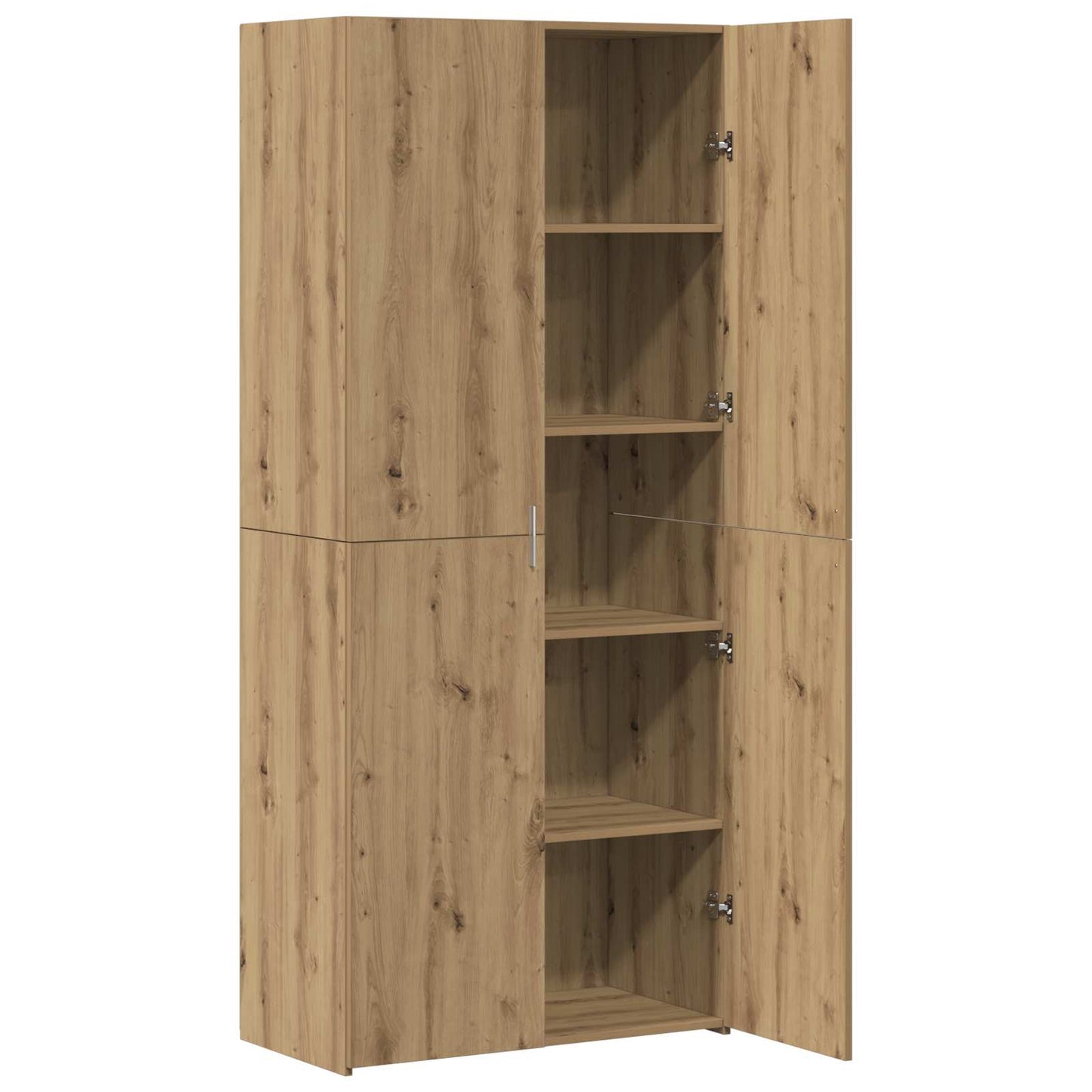 vidaXL Highboard 2 pcs Artisan Oak 80 x 42 x 185 εκ