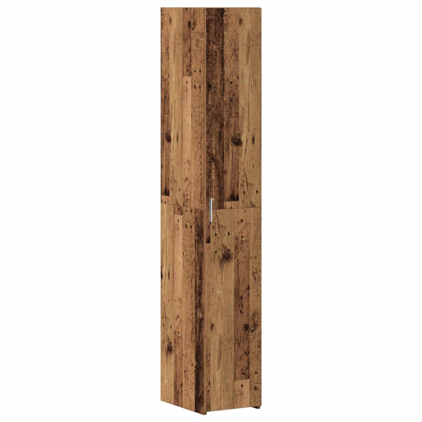 vidaXL Λεπτό Ντουλάπι Παλιά Ξυλεία 30x42.5x225 εκ. Μηχανικά ξύλο