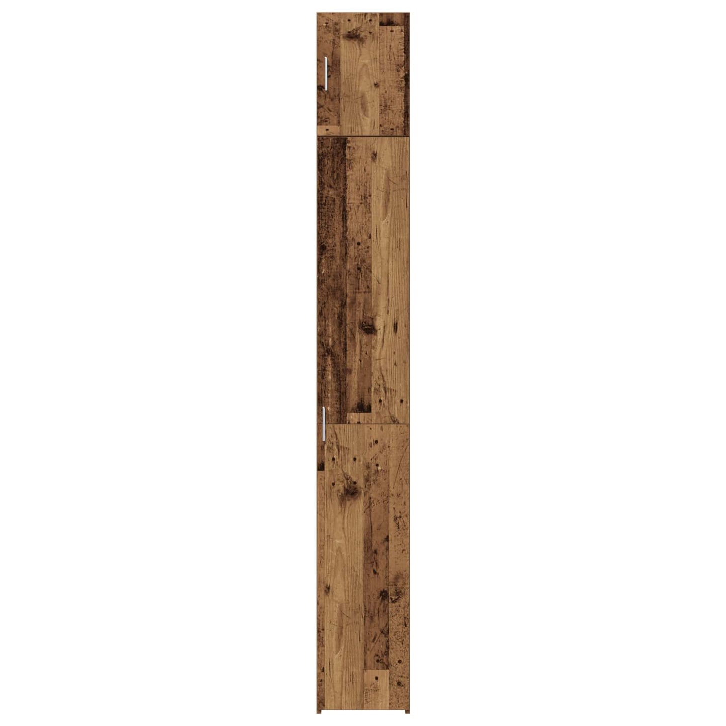 vidaXL Λεπτό Ντουλάπι Παλιά Ξυλεία 30x42.5x225 εκ. Μηχανικά ξύλο
