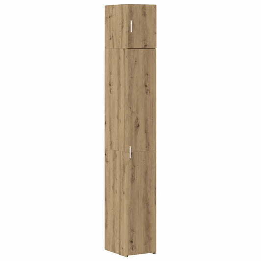 vidaXL Ντουλάπι αποθήκευσης 2 pcs Artisan Δρυς 30 x 42,5 x 225 εκ