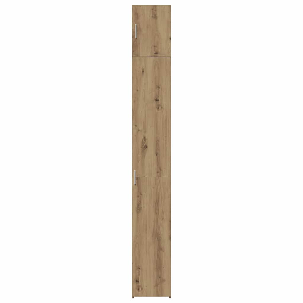 vidaXL Ντουλάπι αποθήκευσης 2 pcs Artisan Δρυς 30 x 42,5 x 225 εκ