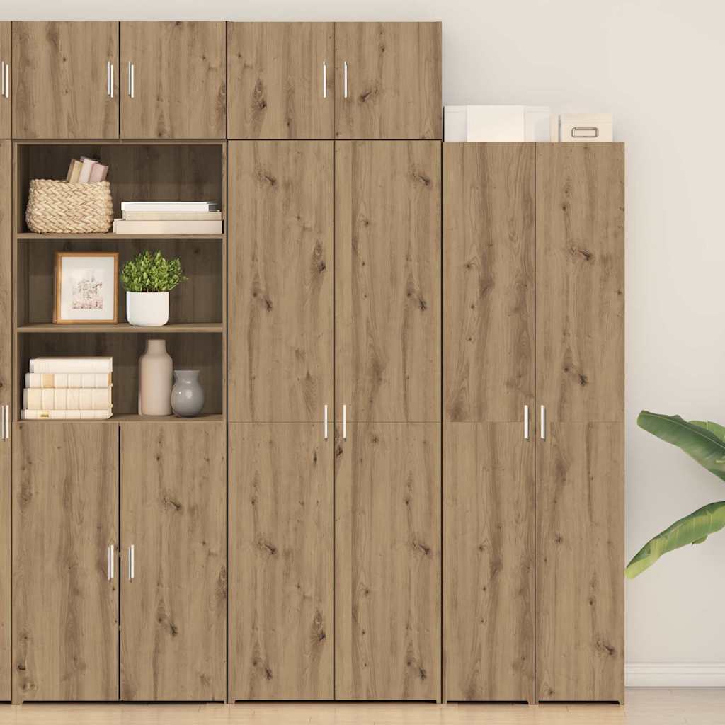 vidaXL Ντουλάπι αποθήκευσης 3 pcs Artisan Oak
