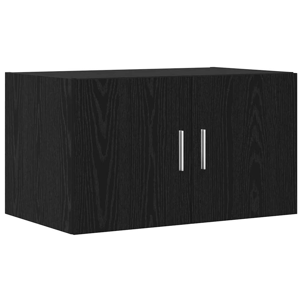 vidaXL Ντουλάπι αποθήκευσης 3 pcs Μαύρη Οξυά