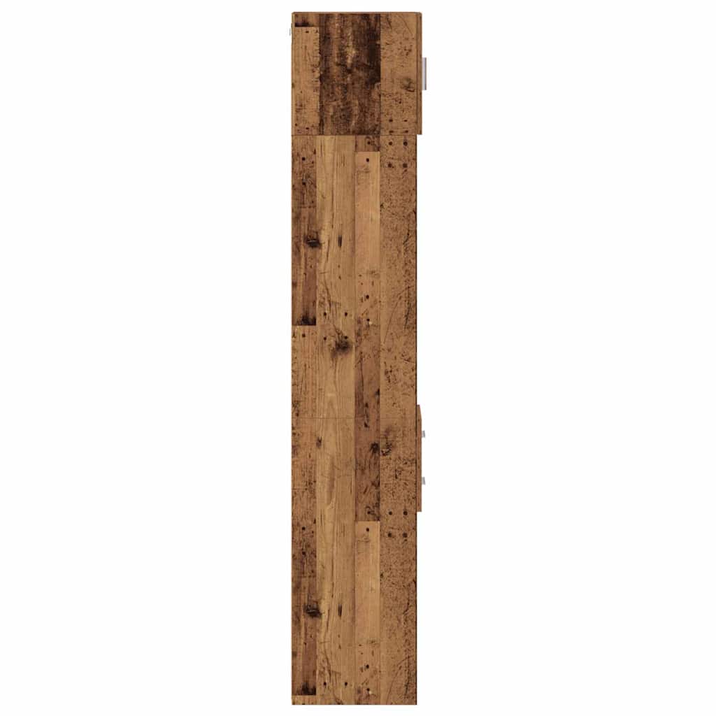 vidaXL Ντουλάπι Αποθήκευσης Παλιού Ξύλου 30x42.5x225 cm Κατασκευασμένο Ξύλο