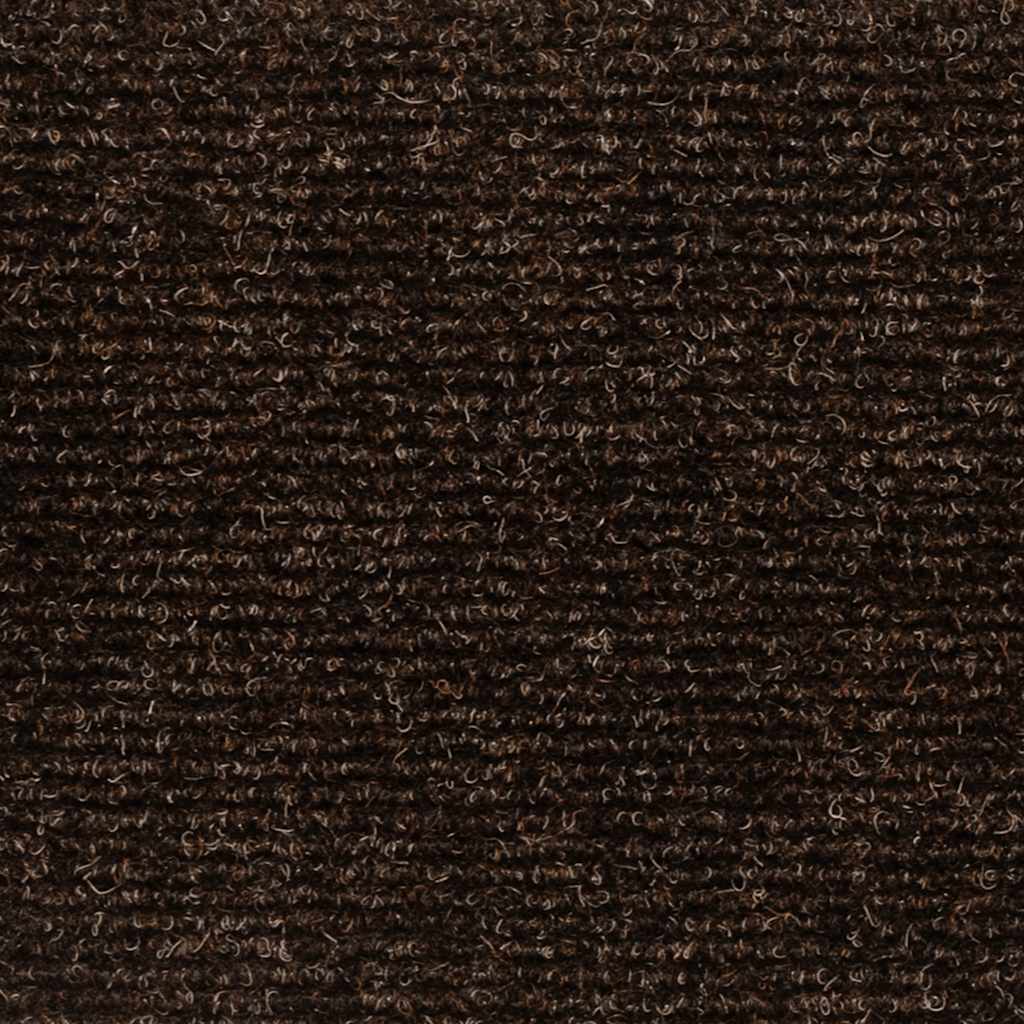 vidaXL Πατάκια Σκαλιών Αυτοκόλλητα 30 τεμ. Καφέ Ημίκυκλα 56x17x3 εκ.