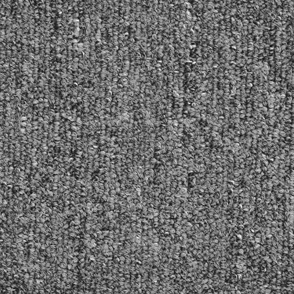 vidaXL Πατάκια Σκαλοπατιών 30 τεμ. Σκούρο Γκρι Ημίστρογγυλά Μεγάλα 65x24x4 εκ.