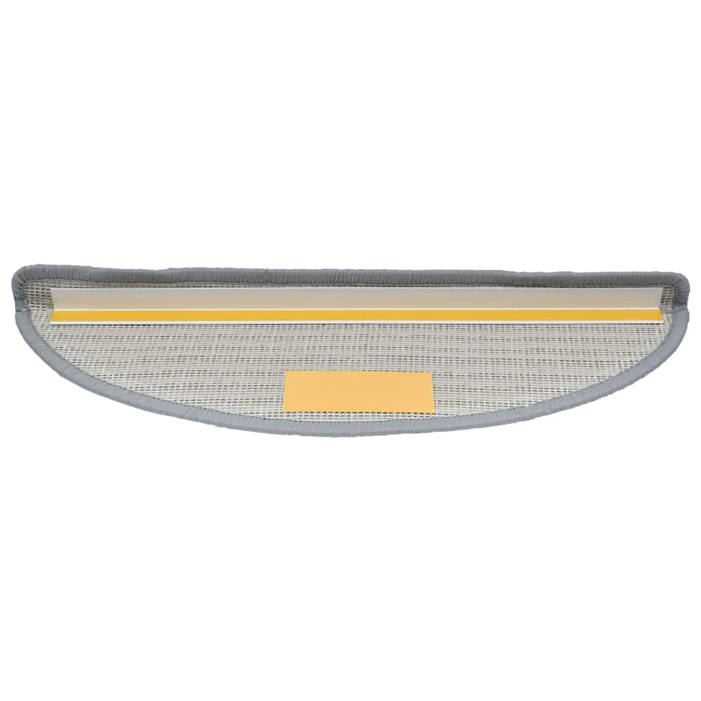 vidaXL Πατάκια για σκάλες 30 τεμάχια Γκρι 56x17x3 cm