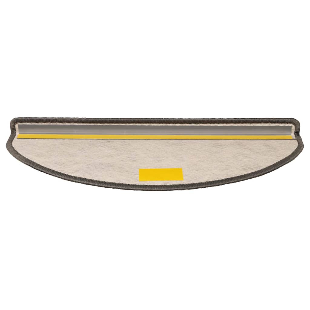 vidaXL Πατάκια Σκάλας Αυτοκόλ. 30 τεμ. Όψη Σιζάλ Καφέ/Μπεζ 65x21x4 εκ.