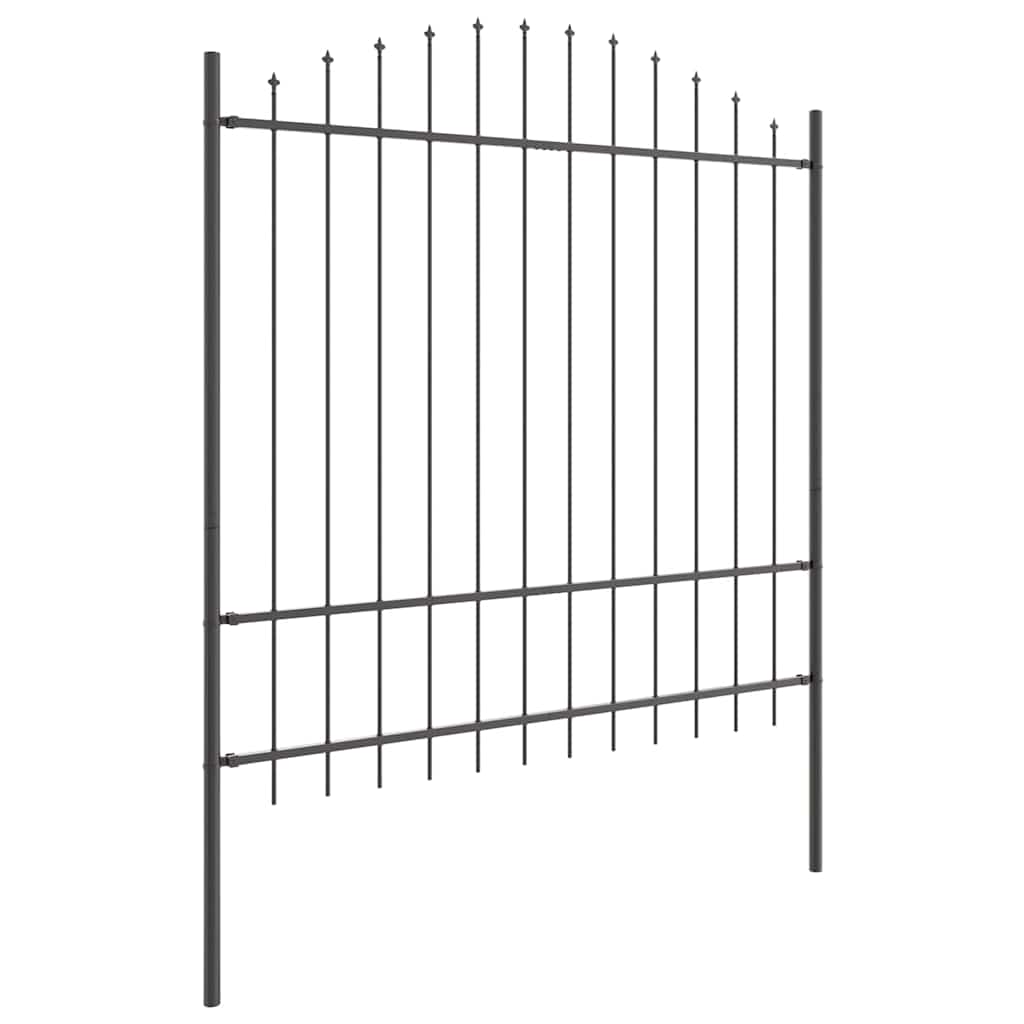 vidaXL Φράχτης Κήπου WOERDEN 7 τμχ. 170 x 215 cm Γκρι