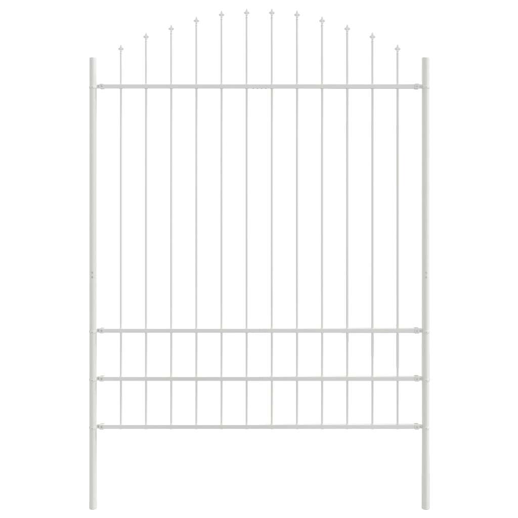 vidaXL Φράχτης Κήπου Λευκό 340 x 200 εκ.