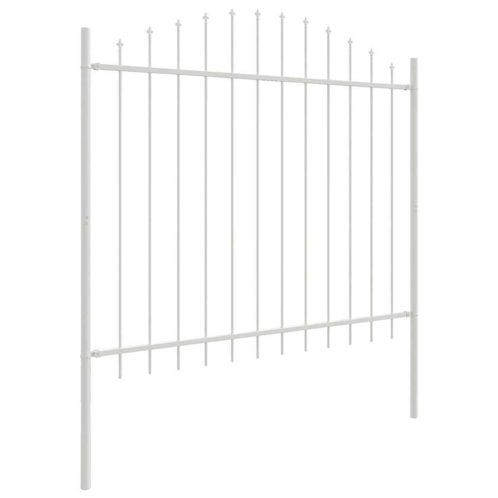 vidaXL Φράχτης Κήπου WOERDEN 4 τμχ. 170 x 190 cm Λευκό