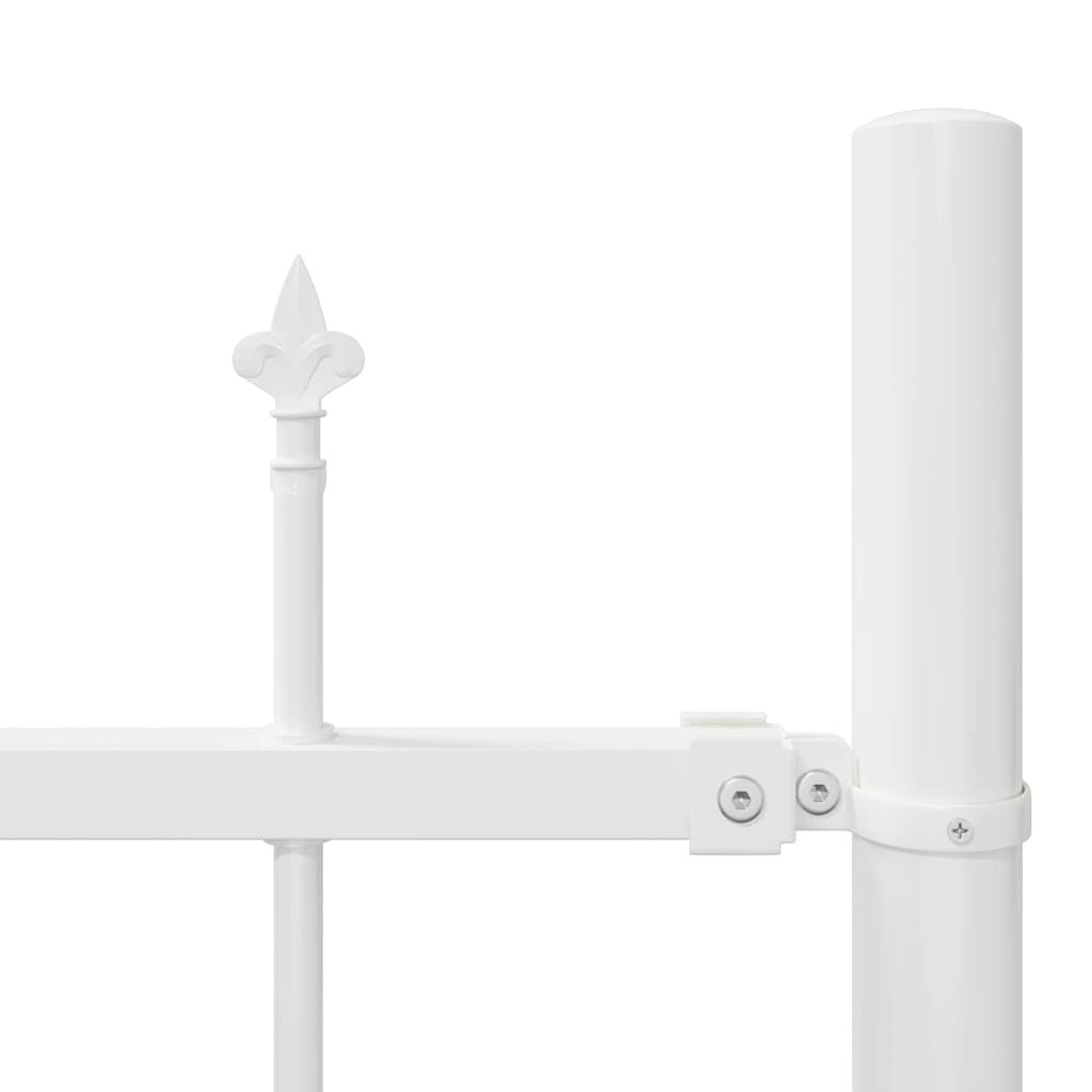 vidaXL Φράχτης Κήπου 6 pcs Λευκό 170 x 190 cm