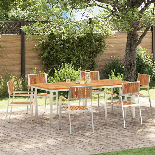 vidaXL Σετ Εξωτερικής Τραπέζης 7 pcs