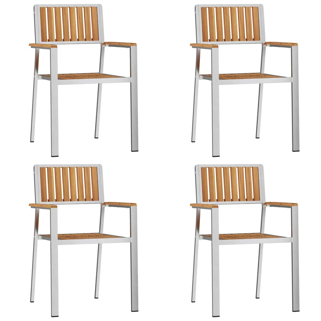 Σετ Τραπεζαρίας Κήπου 5 Τεμαχίων Μασίφ Ξύλο Teak