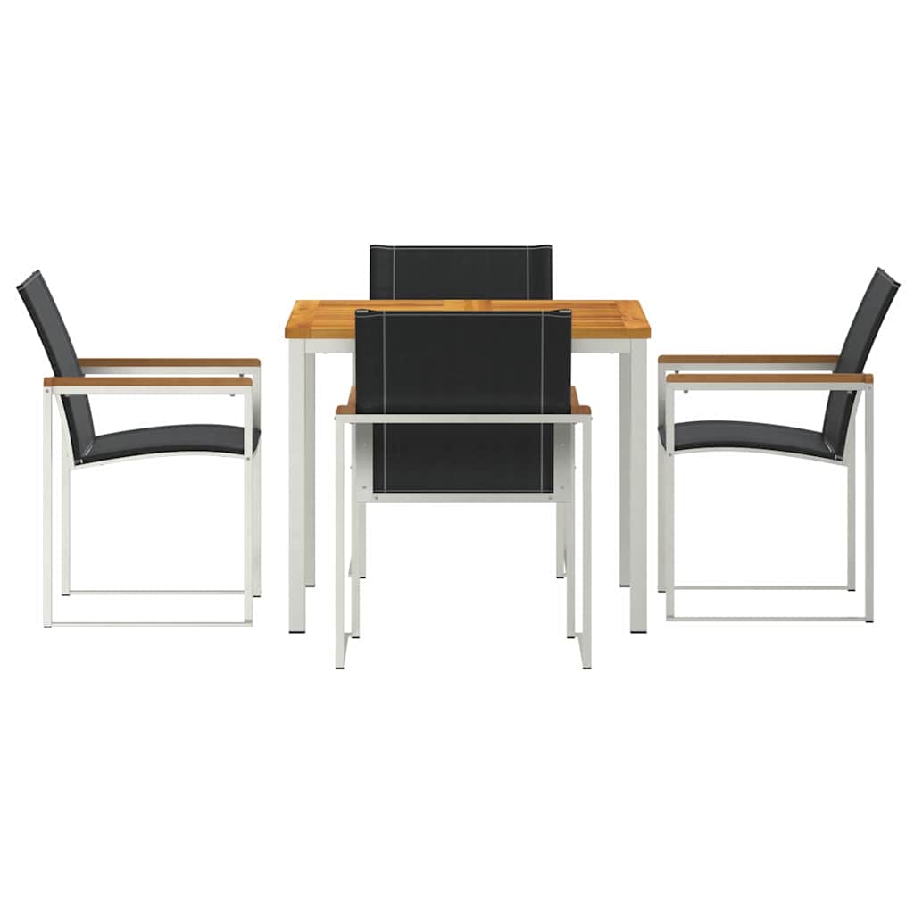 Σετ 5 κομματιών κήπου vidaXL Στερεό Ξύλο Ακακίας