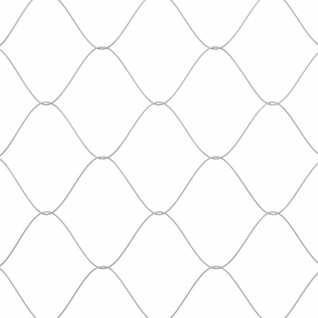 vidaXL Κλουβί σκύλου Ασημί 400 x 200 x 200 εκ. Επικαλυμμένος Χάλυβας
