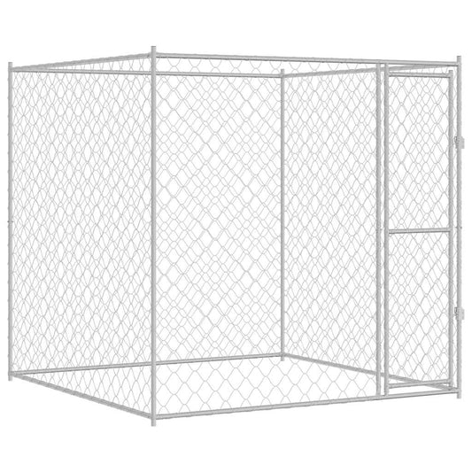 vidaXL Κλουβί σκύλου 2 x 2 x 2 m Ατσάλι