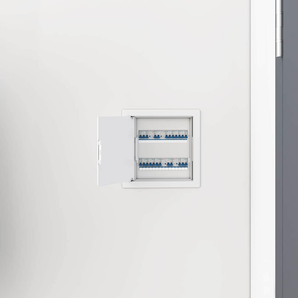 vidaXL Πίνακες Πρόσβασης 2 pcs Λευκό 15 x 15 εκ ΑΒΣ Πλαστικό