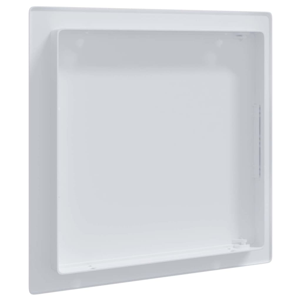 vidaXL Πίνακες Πρόσβασης 2 pcs Λευκό 15 x 15 εκ ΑΒΣ Πλαστικό