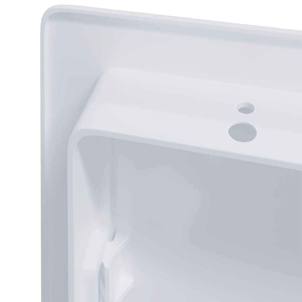 vidaXL Πίνακες Πρόσβασης 2 pcs Λευκό 23 x 15 x 2 εκ. ΑΒΣ Πλαστικό