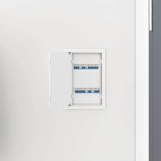 vidaXL Πίνακες Πρόσβασης 2 τμχ. Λευκό 15 x 23 εκ. ΑΒΣ Πλαστικό