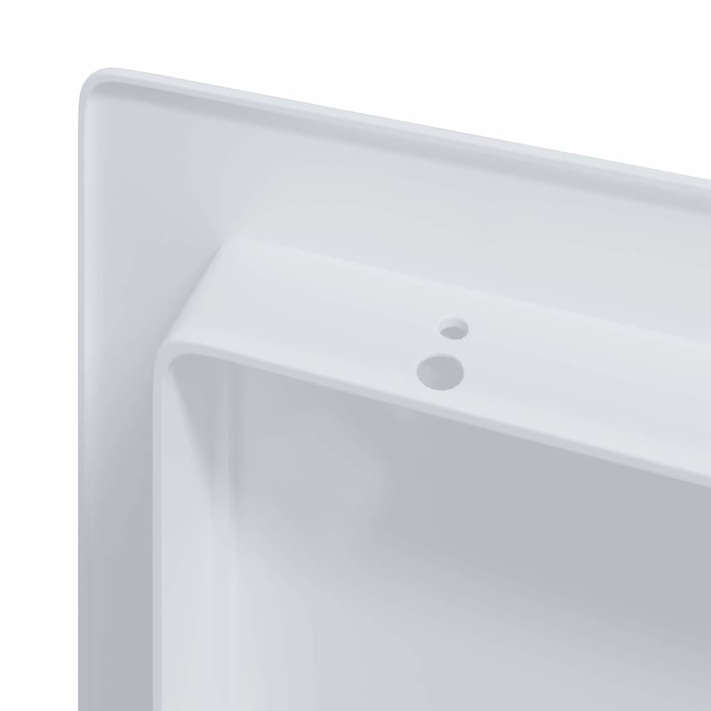 vidaXL Πίνακες Πρόσβασης 2 pcs Λευκό 20 x 20 x 2 εκ. ΑΒΣ Πλαστικό