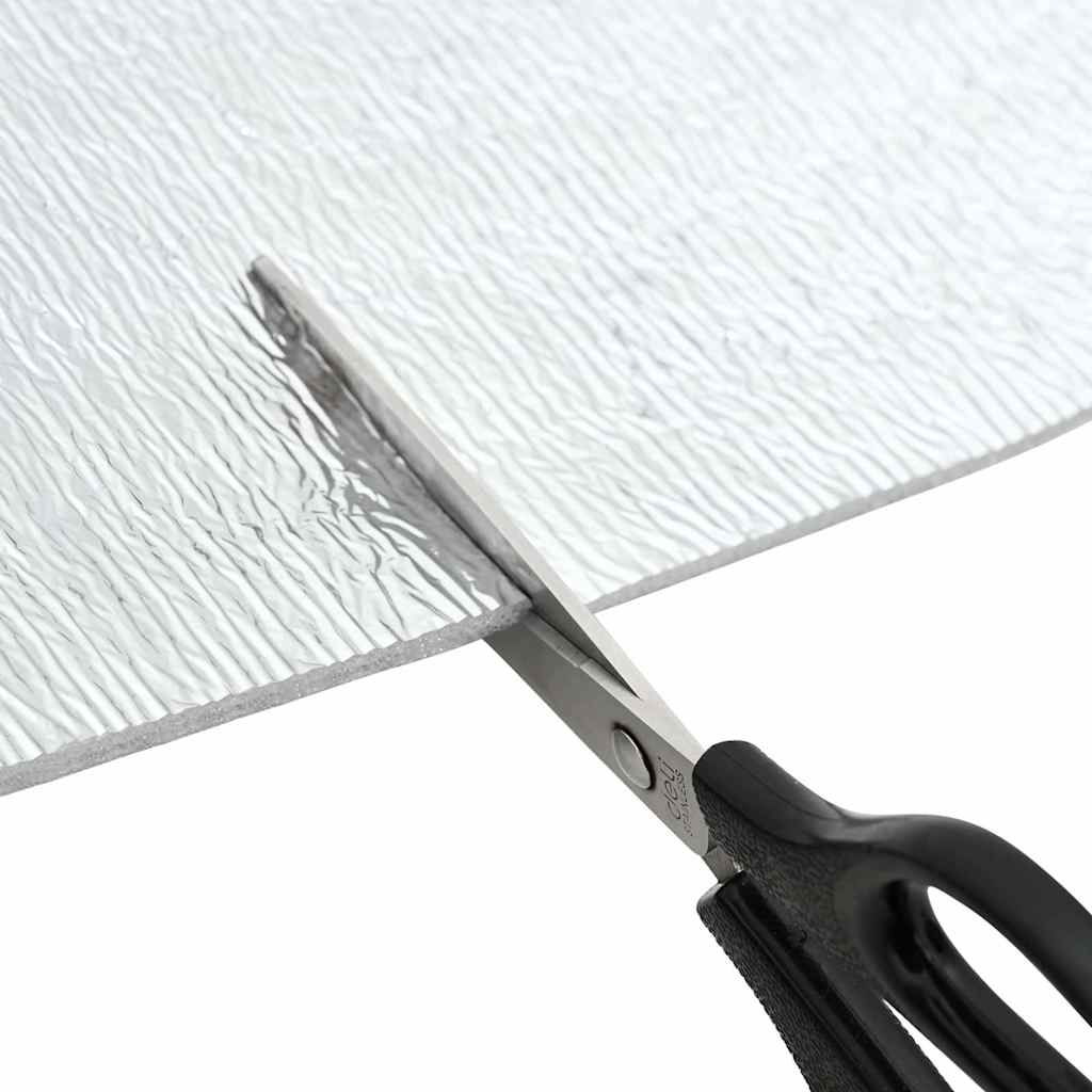 vidaXL Ανακλαστήρας θερμότητας καλοριφέρ Ασημί 50 x 1 m Πολυαιθυλένιο